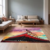 Pink Floyd Rug - The Wall Marching Hammers Drawing Art