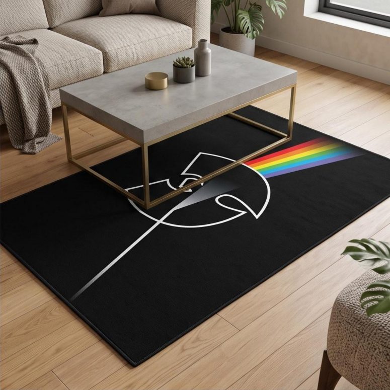 Pink Floyd Rug - The Wu Tang Clan Dark Side Of The Moon