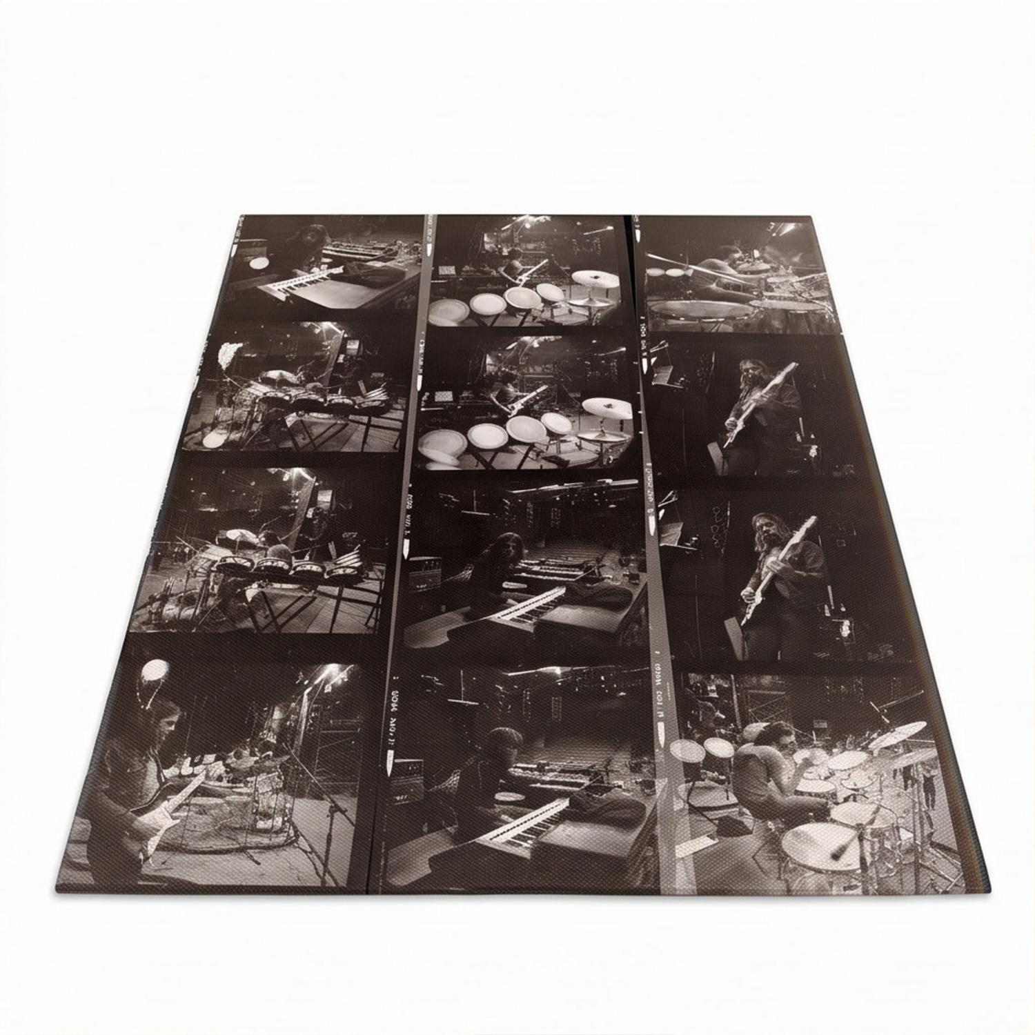 Pink Floyd Rug - Vintage New York City Tour July 4Th Film Collage Pink Floyd Rug - Vintage New York City Tour July 4Th Film Collage