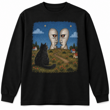 Pink Floyd Shirt - Have You Seen The Division Bell Funny Cat