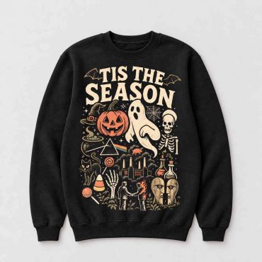 Pink Floyd Shirt - Tis The Season DSOTM Animals Skeleton Pumpkin Ghost Halloween
