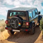 Pink Floyd Spare Tire Cover - The Wu Tang Clan Dark Side Of The Moon
