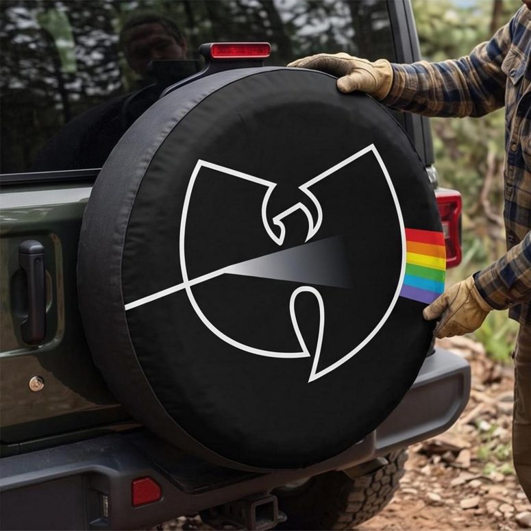 Pink Floyd Spare Tire Cover - The Wu Tang Clan Dark Side Of The Moon