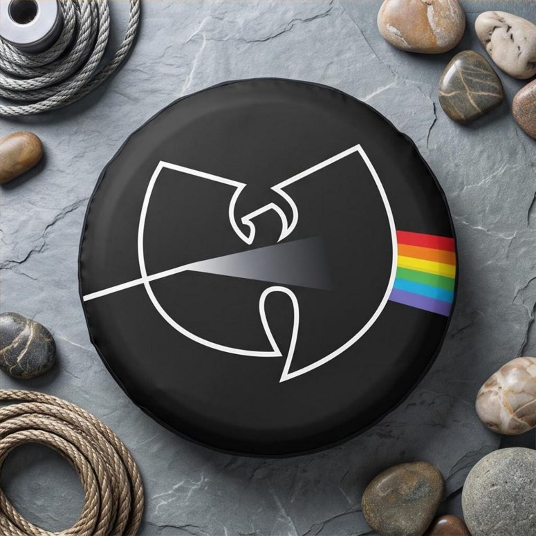 Pink Floyd Spare Tire Cover - The Wu Tang Clan Dark Side Of The Moon
