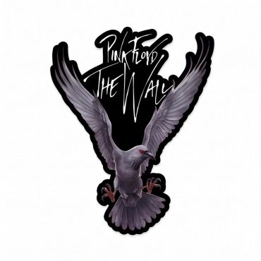 Pink Floyd Sticker - Death Raven Bird The Wall Pink Floyd Sticker - Death Raven Bird The Wall