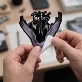 Pink Floyd Sticker - Death Raven Bird The Wall Pink Floyd Sticker - Death Raven Bird The Wall