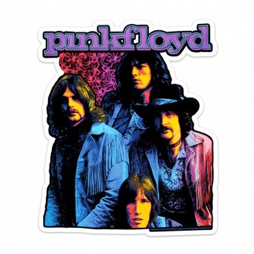 Pink Floyd Sticker - Discontinued Flower Power Psychedelic Pink Floyd Sticker - Discontinued Flower Power Psychedelic
