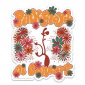 Pink Floyd Sticker - Floral Lungs In Concert