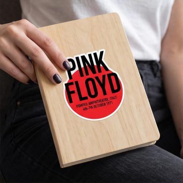 Pink Floyd Sticker - Live at Pompeii October 1971 Italy