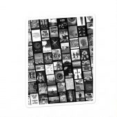 Pink Floyd Sticker - Pink Floyd Artwork Poster Collage Black White