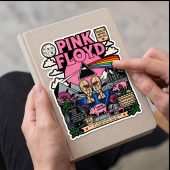Pink Floyd Sticker - Pink Floyd Division Bell 1994 Tour Vintage Tshirt Hoodie Sweatshirt Pink Floyd Sticker - Pink Floyd Division Bell 1994 Tour Vintage Tshirt Hoodie Sweatshirt