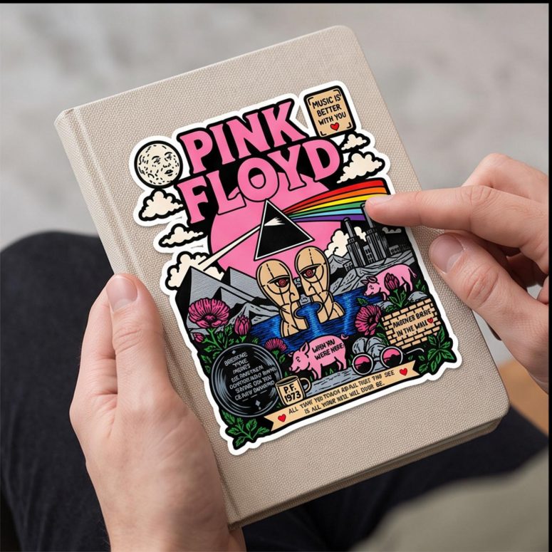Pink Floyd Sticker - Pink Floyd Division Bell 1994 Tour Vintage Tshirt Hoodie Sweatshirt Pink Floyd Sticker - Pink Floyd Division Bell 1994 Tour Vintage Tshirt Hoodie Sweatshirt
