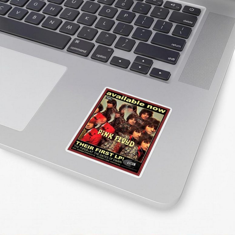 Pink Floyd Sticker - Piper at the Gates of Dawn LP Members Pink Floyd Sticker - Piper at the Gates of Dawn LP Members