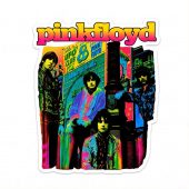 Pink Floyd Sticker - Psychedelic Colors Members