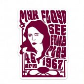 Pink Floyd Sticker - See Emily Play 1967