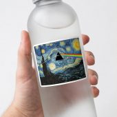 Pink Floyd Sticker - Starry Night Dark Side Of The Moon Van Gogh