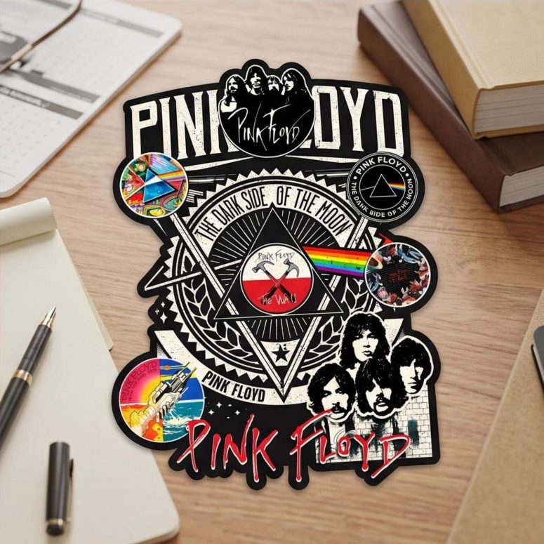 Pink Floyd Sticker - The Wall DSOTM Wish You Were Here