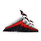 Pink Floyd Sticker - The Wall Marching Hammers Drawing Art