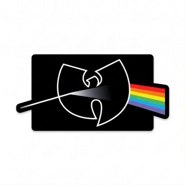 Pink Floyd Sticker - The Wu Tang Clan Dark Side Of The Moon