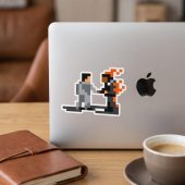 Pink Floyd Sticker - Wish You Were Here ShakeHand Pixel Art