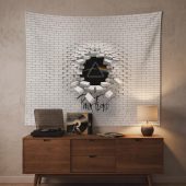 Pink Floyd Tapestry - Brick In The Wall 3D