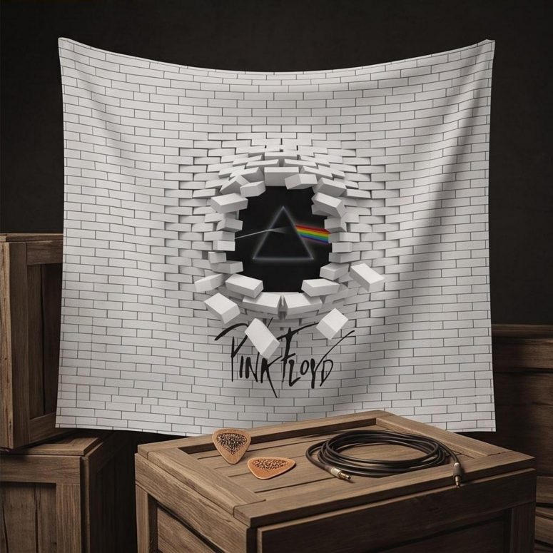 Pink Floyd Tapestry - Brick In The Wall 3D