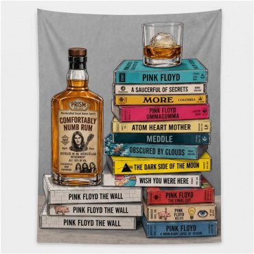Pink Floyd Tapestry - Cassettee Collection Comfortably Numb Rum & Classic Albums Artwork Pink Floyd Tapestry - Cassettee Collection Comfortably Numb Rum & Classic Albums Artwork