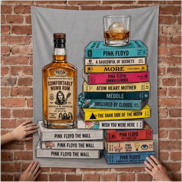 Pink Floyd Tapestry - Cassettee Collection Comfortably Numb Rum & Classic Albums Artwork