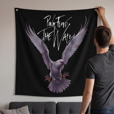 Pink Floyd Tapestry - Death Raven Bird The Wall