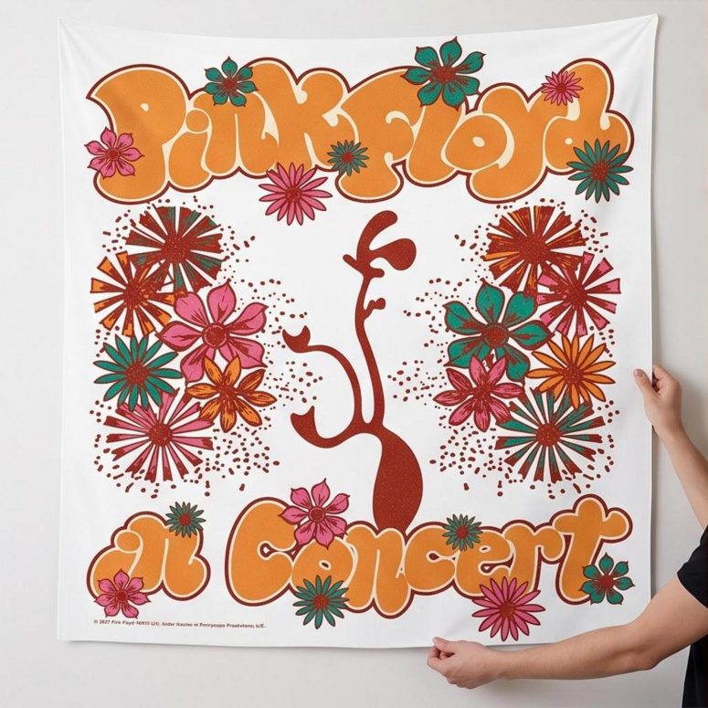 Pink Floyd Tapestry - Floral Lungs In Concert