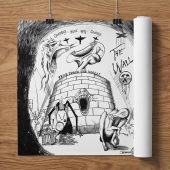 Pink Floyd Tapestry - Goodbye Blue Sky Tear Down The Wall