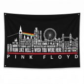 Pink Floyd Tapestry - London Typography Album Art