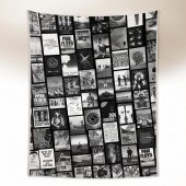 Pink Floyd Tapestry - Pink Floyd Artwork Poster Collage Black White