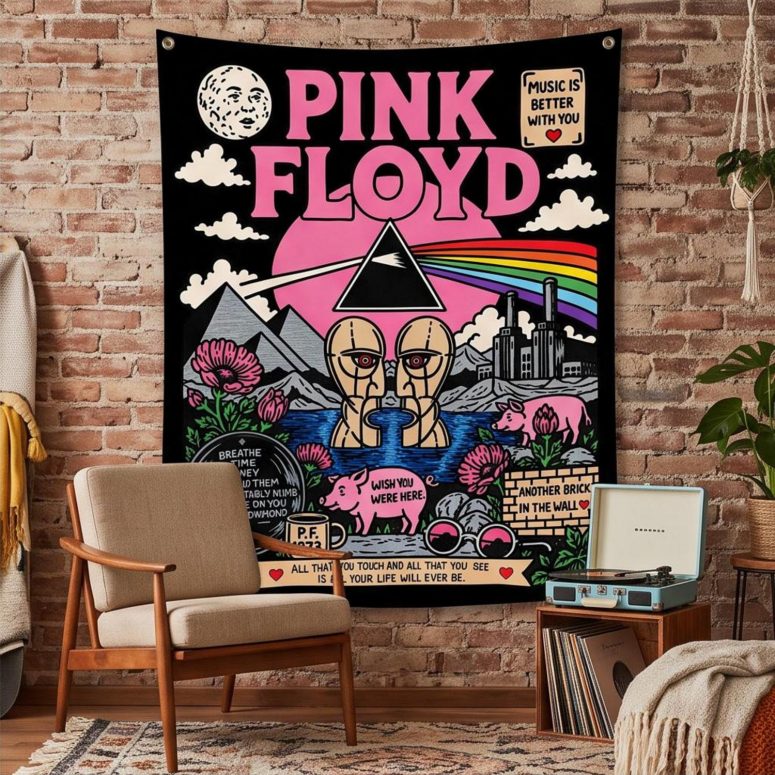 Pink Floyd Tapestry - Pink Floyd Division Bell 1994 Tour Vintage Tshirt Hoodie Sweatshirt