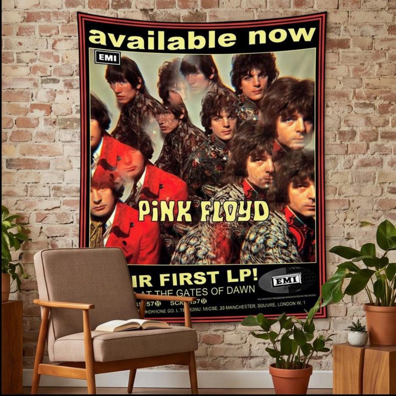 Pink Floyd Tapestry - Piper at the Gates of Dawn LP Members