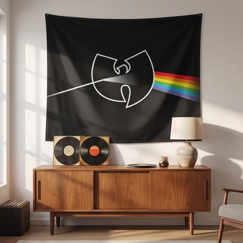 Pink Floyd Tapestry - The Wu Tang Clan Dark Side Of The Moon Pink Floyd Tapestry - The Wu Tang Clan Dark Side Of The Moon