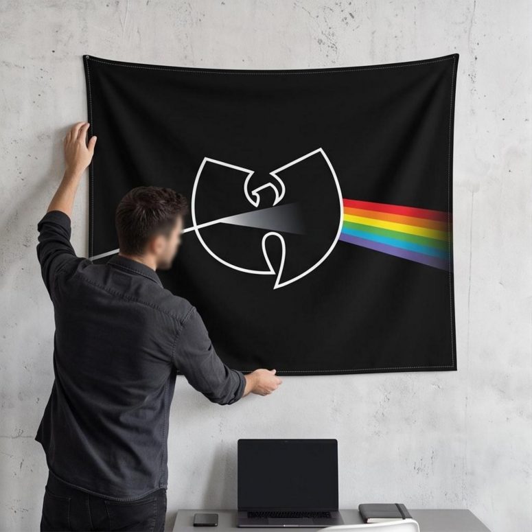 Pink Floyd Tapestry - The Wu Tang Clan Dark Side Of The Moon Pink Floyd Tapestry - The Wu Tang Clan Dark Side Of The Moon