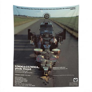 Pink Floyd Tapestry - Ummagumma Full Color reproduction of vintage ad Pink Floyd Tapestry - Ummagumma Full Color reproduction of vintage ad