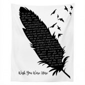 Pink Floyd Tapestry - Wish You Were Here Lyrics Black Feather