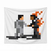 Pink Floyd Tapestry - Wish You Were Here ShakeHand Pixel Art