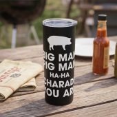 Pink Floyd Tumbler - Big Man, Pig Man, ha ha Charade You Are