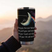 Pink Floyd Tumbler - Breathe Lyric DSOTM All Your Life Will Ever Be