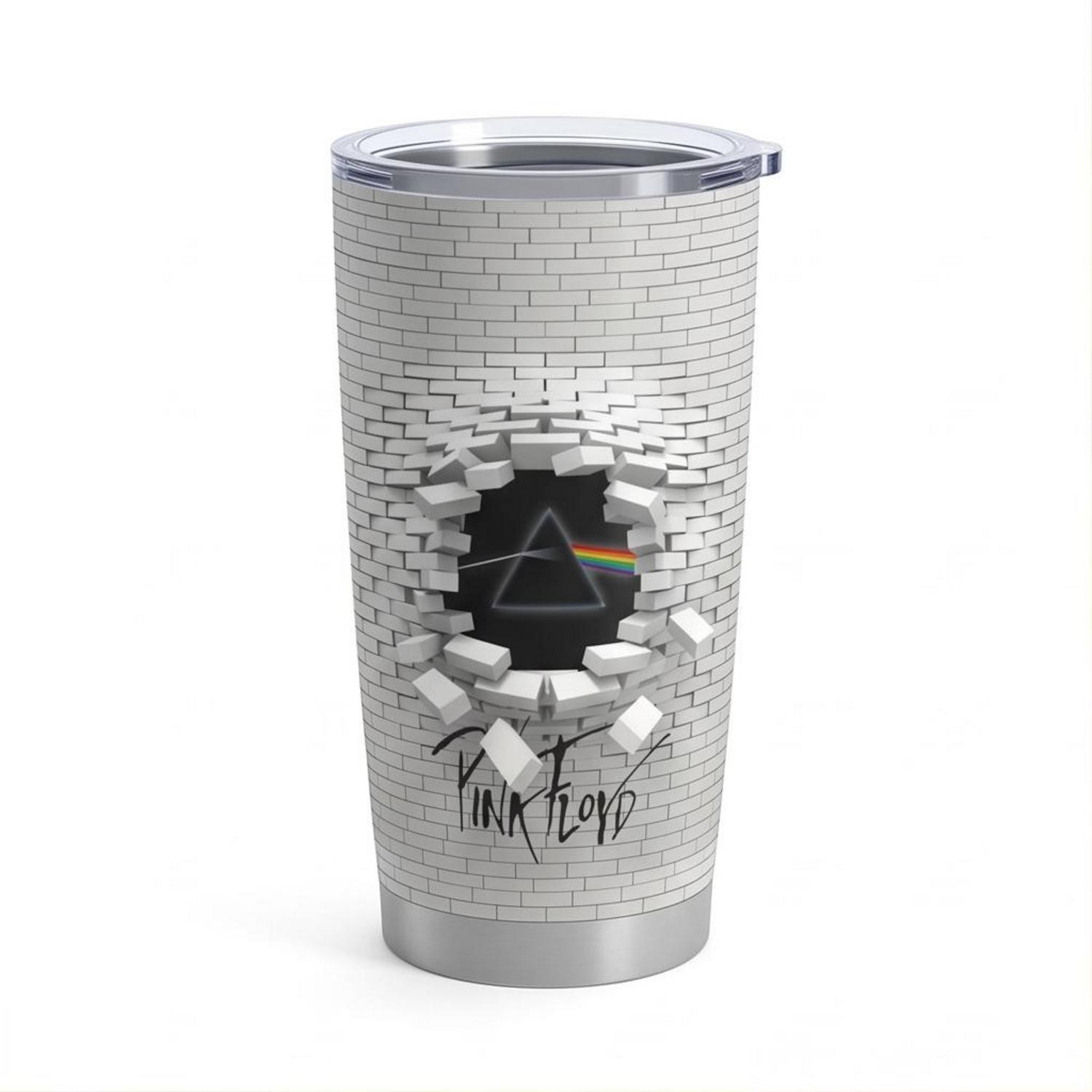 Pink Floyd Tumbler - Brick In The Wall 3D Pink Floyd Tumbler - Brick In The Wall 3D