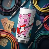 Pink Floyd Tumbler - Crayon Another Pig In he Band