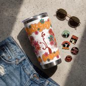 Pink Floyd Tumbler - Floral Lungs In Concert Pink Floyd Tumbler - Floral Lungs In Concert