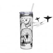 Pink Floyd Tumbler - Goodbye Blue Sky Tear Down The Wall