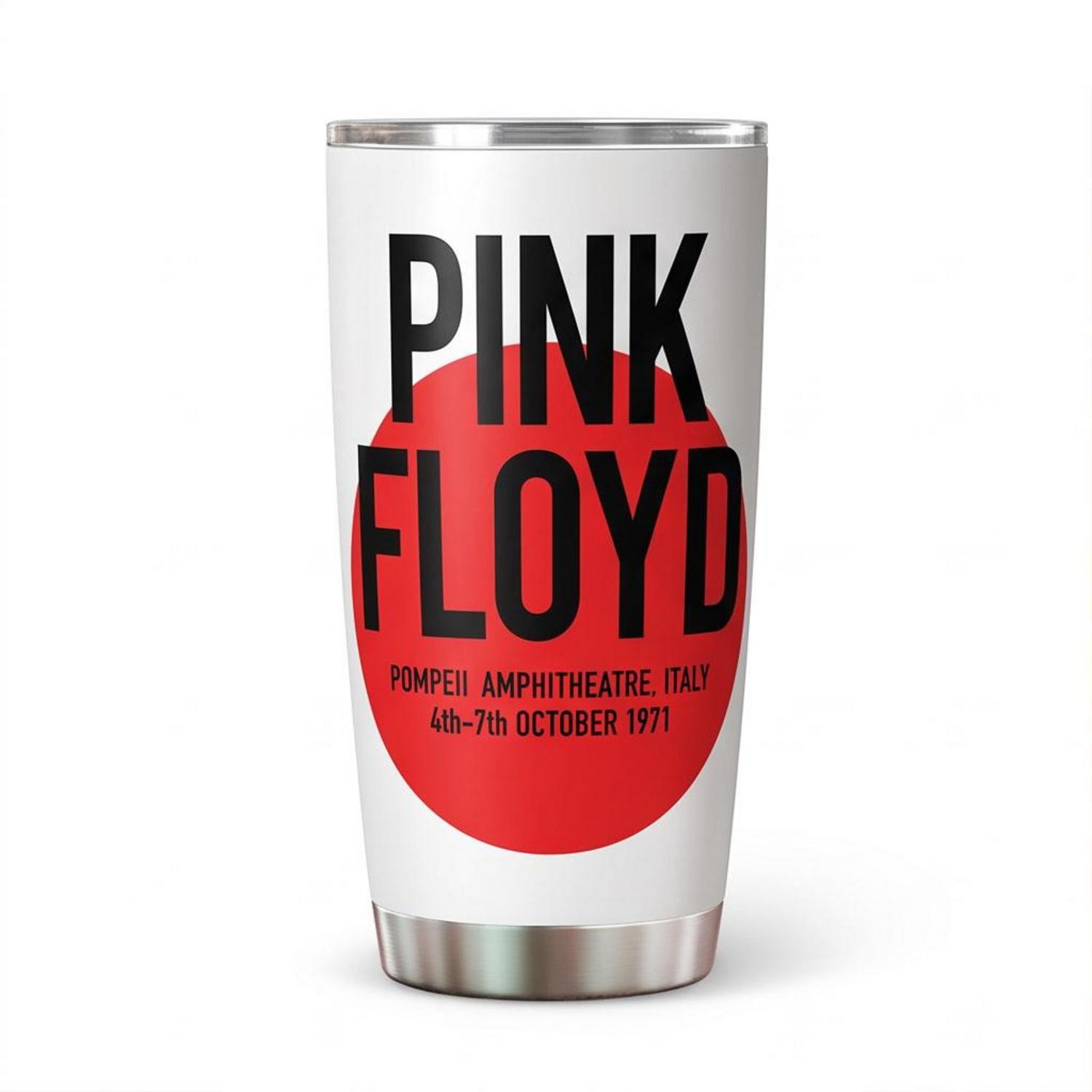 Pink Floyd Tumbler - Live at Pompeii October 1971 Italy Pink Floyd Tumbler - Live at Pompeii October 1971 Italy