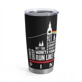Pink Floyd Tumbler - London Typography Album Art