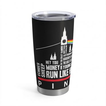 Pink Floyd Tumbler - London Typography Album Art Pink Floyd Tumbler - London Typography Album Art