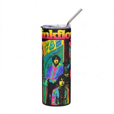 Pink Floyd Tumbler - Psychedelic Colors Members Pink Floyd Tumbler - Psychedelic Colors Members